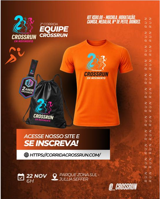 2° Corrida & Caminhada CrossRun 2026